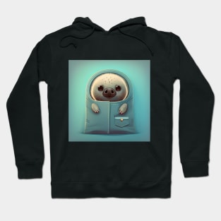 Little Pocketed Seal Hoodie